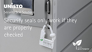 Security seals only work if they are properly checked